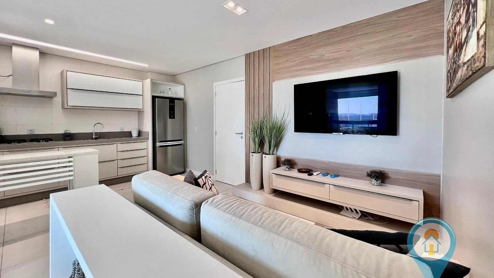 Ita1104T2 Vista Mar Cama King Size Em Home Club Penha  Brazil