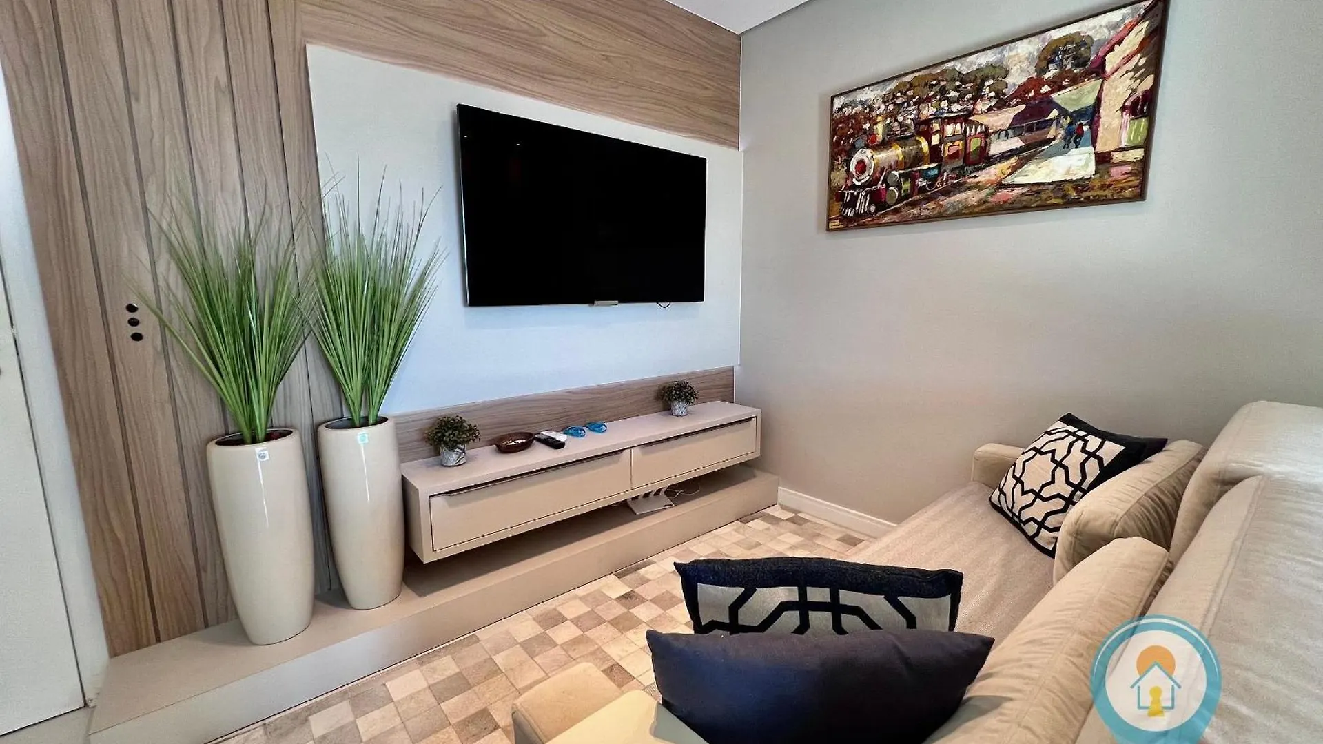 Ita1104T2 Vista Mar Cama King Size Em Home Club Penha  Holiday home Penha (Santa Catarina)