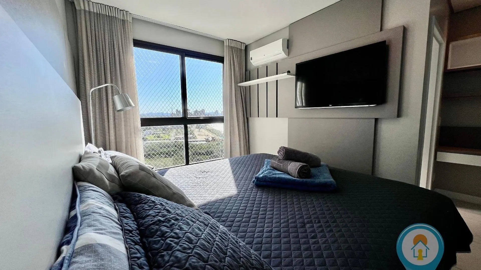 Ita1104T2 Vista Mar Cama King Size Em Home Club Penha  Penha (Santa Catarina)