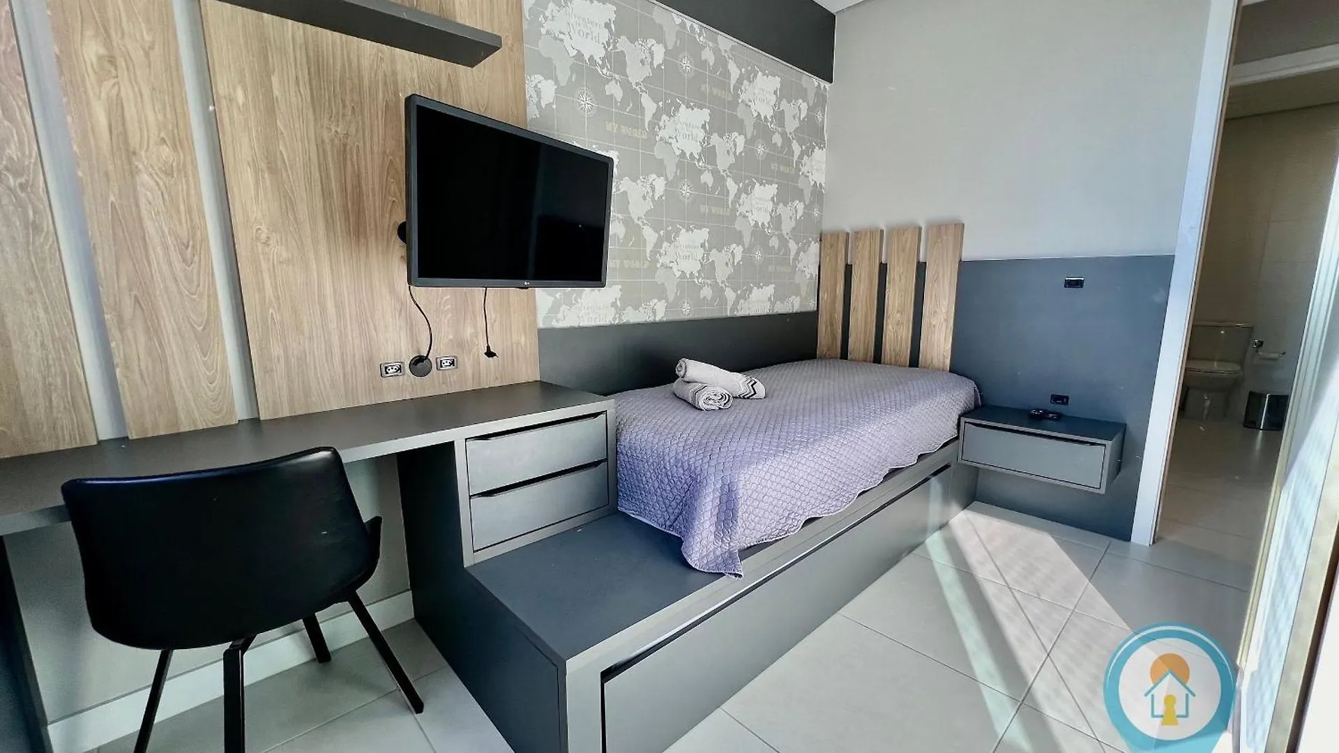 Ita1104T2 Vista Mar Cama King Size Em Home Club Penha  Brazil