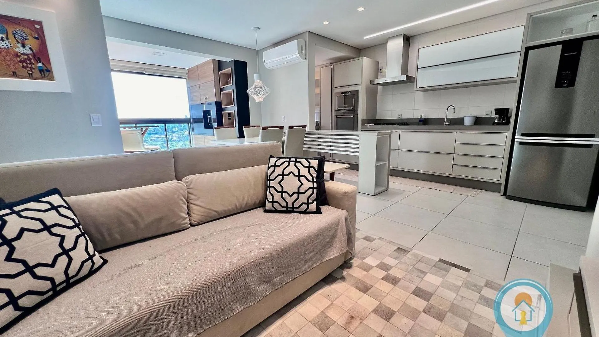 Prázdninový dům Ita1104T2 Vista Mar Cama King Size Em Home Club Penha  Brazílie